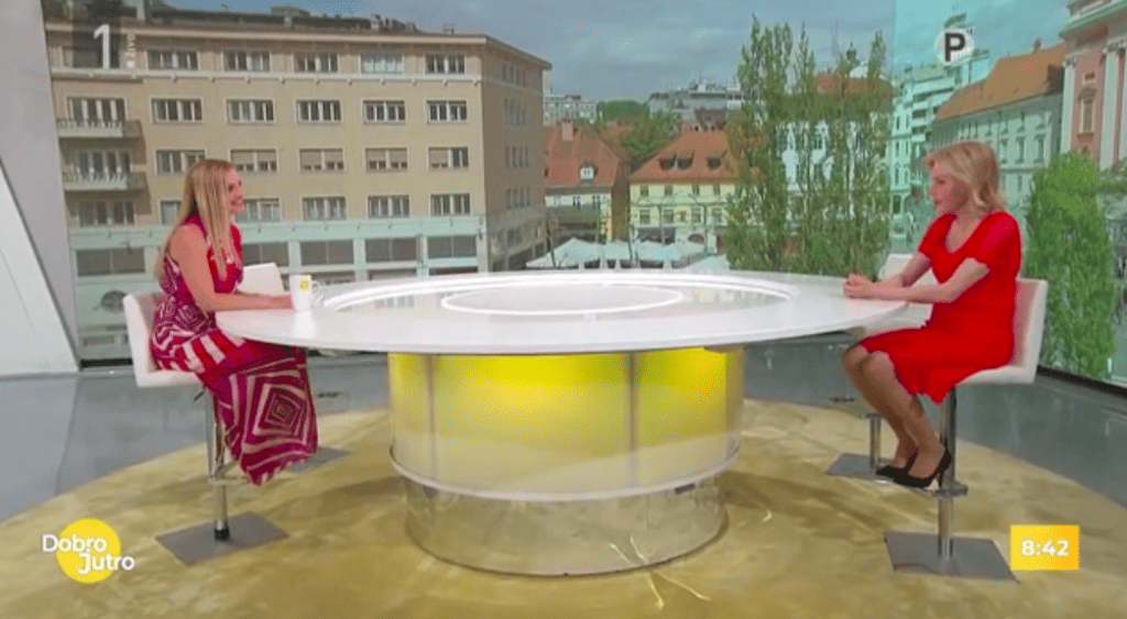 Dobro jutro TV Slovenija Vesna Tlaker zaščita pred soncem sončne kreme