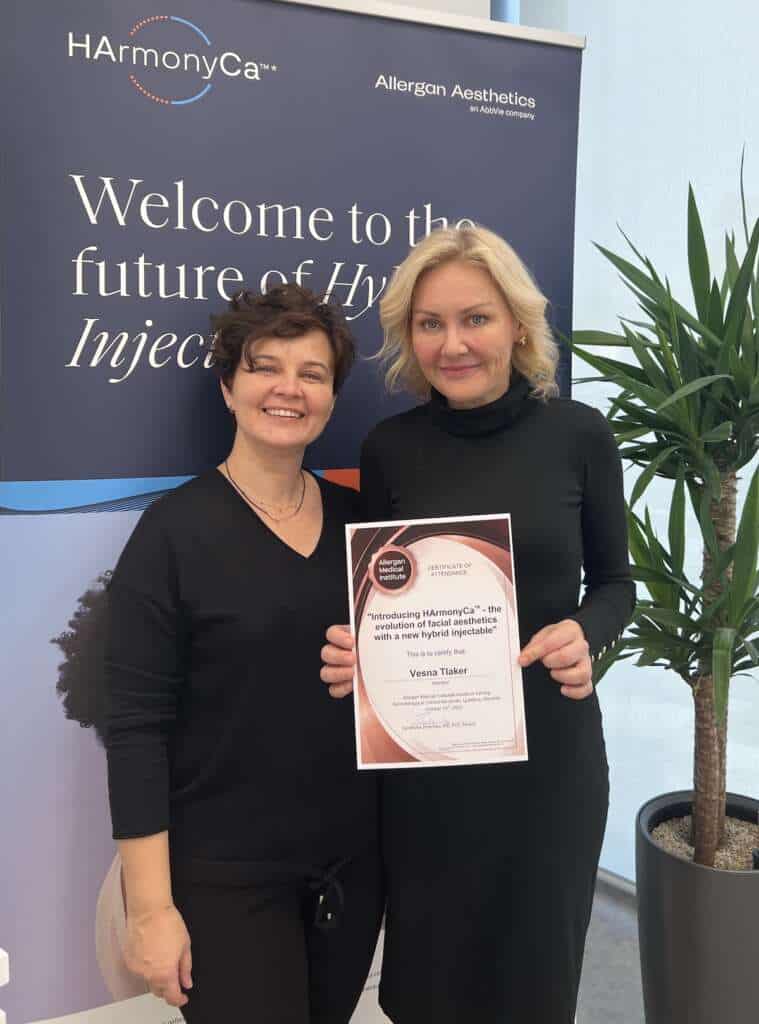 Vesna Tlaker certificirani injektor HArmonyCa