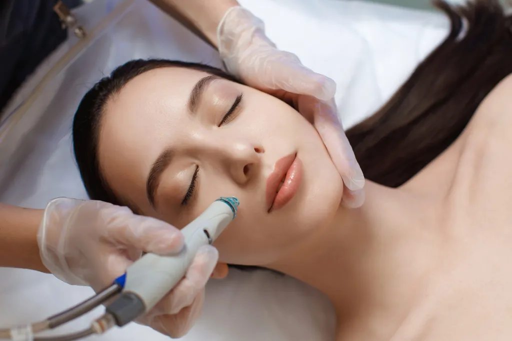 Terapija HydraFacial obsega Platinum, Deluxe in Signature tretmaje.