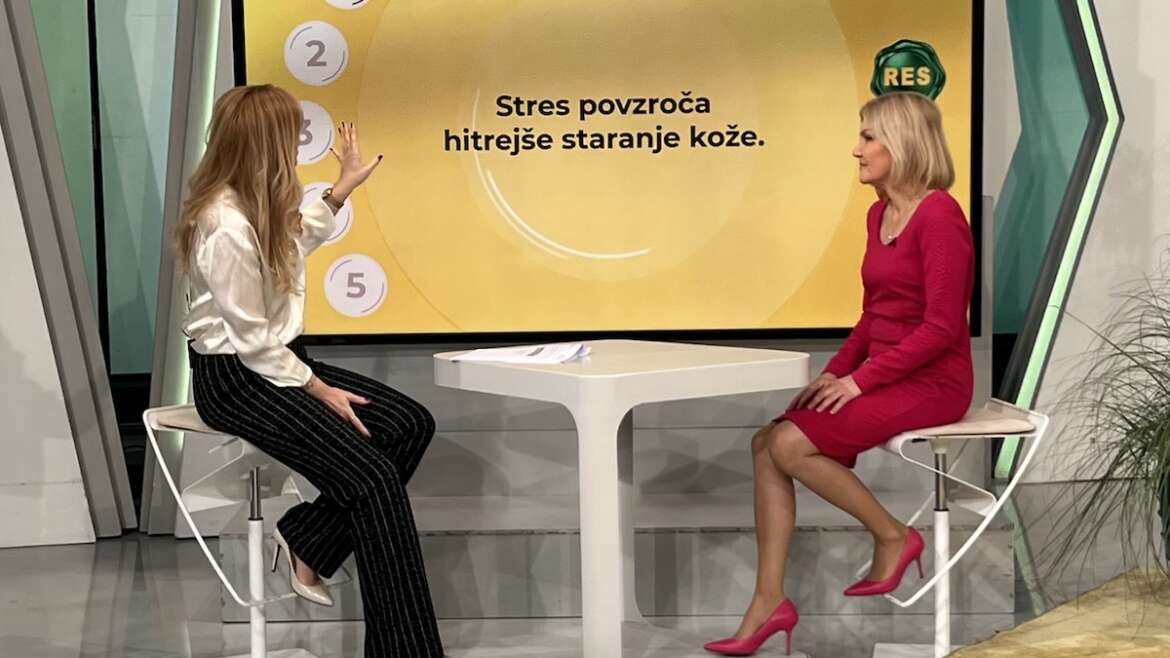 Miti in resnice o staranju kože – oddaja Dobro jutro na TV Slovenija